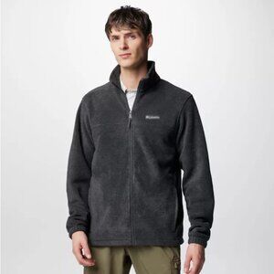 COLUMBIA Men's Steens Mountain 2.0 Full Zip Fleece Charcoal Heather Size L (New)